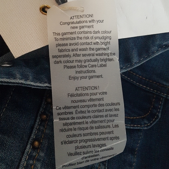 💕NWT💕Cream Amalia Jean Jacket - Picture 7 of 8